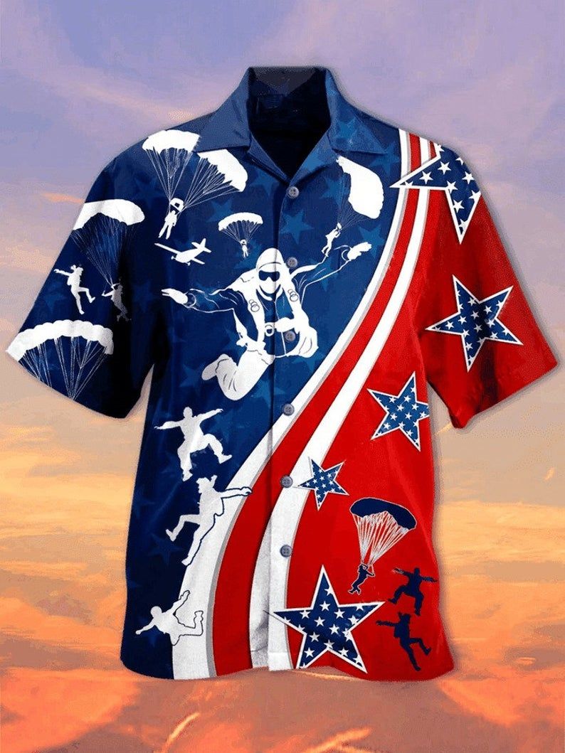Parachute Multicolor Best Design Hawaiian Shirt