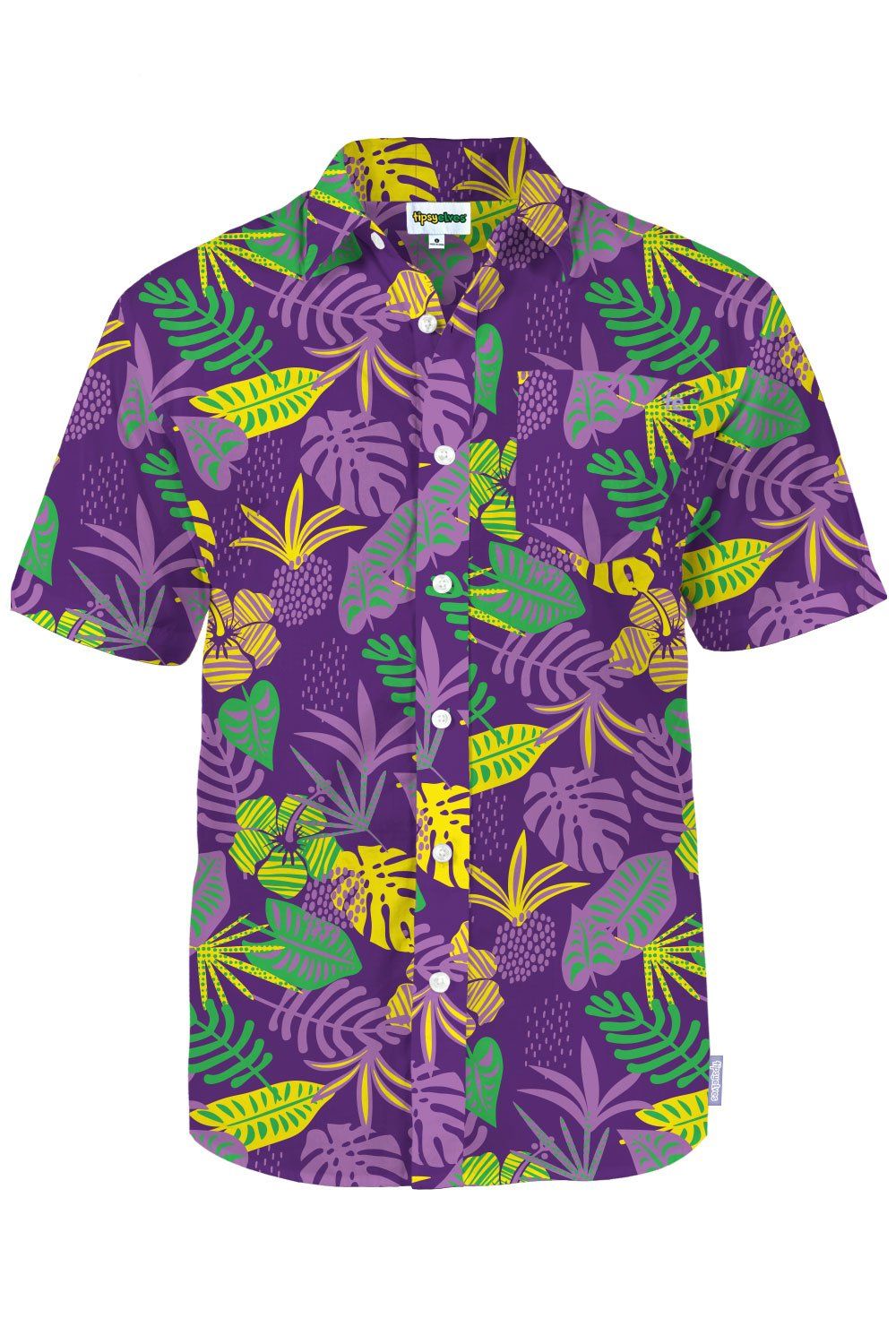 Paradise Purple Unique Design Hawaiian Shirt