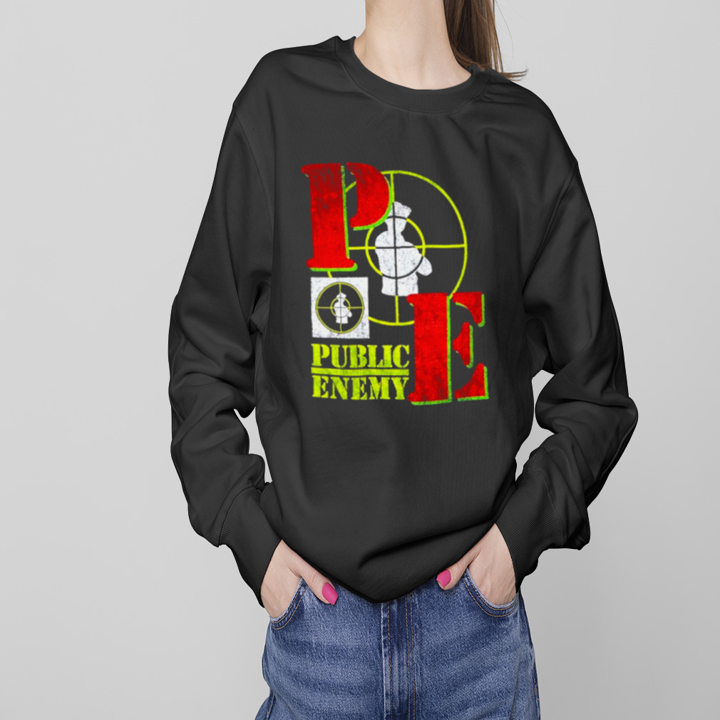 Public Enemy Target Logo Shirt Limotees