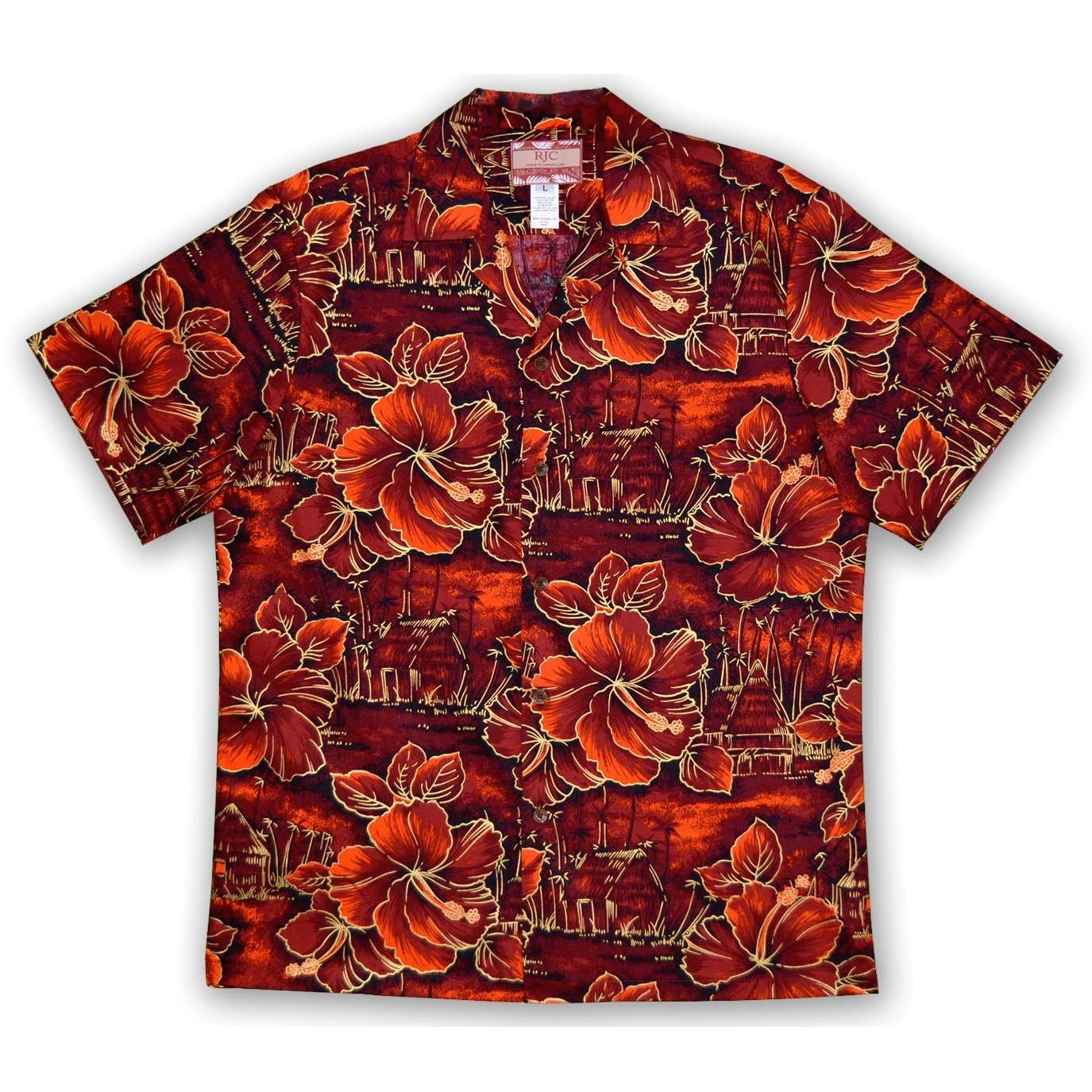 Retro Groovin Red Awesome Design Hawaiian Shirt