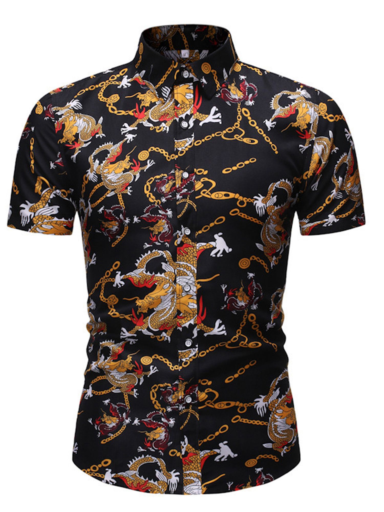 Rose Black Amazing Design Hawaiian Shirt