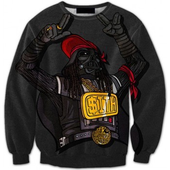 STAR WARS GHETTO DARTH VADER 3D STREET WEAR SWEATER