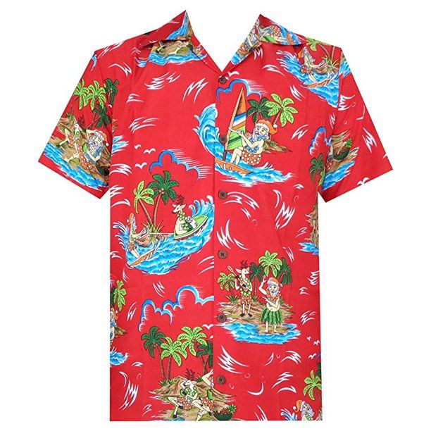 Santa Pink Amazing Design Hawaiian Shirt