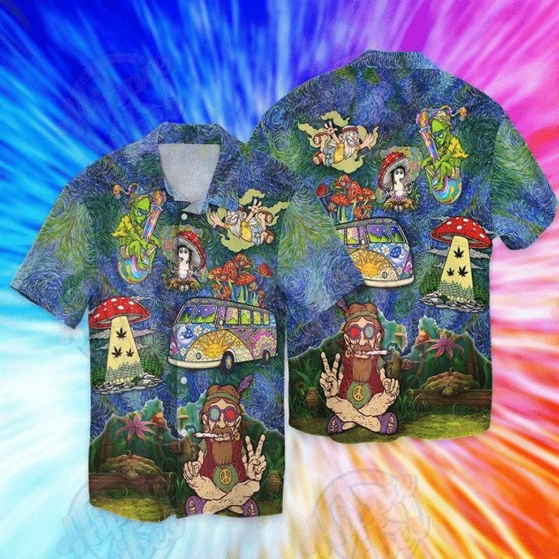 Stay Trippy Little Hippie Multicolor Nice Design Hawaiian Shirt