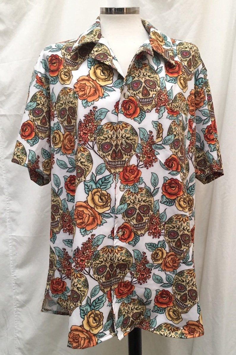 Sugar Skulls Multicolor Best Design Hawaiian Shirt