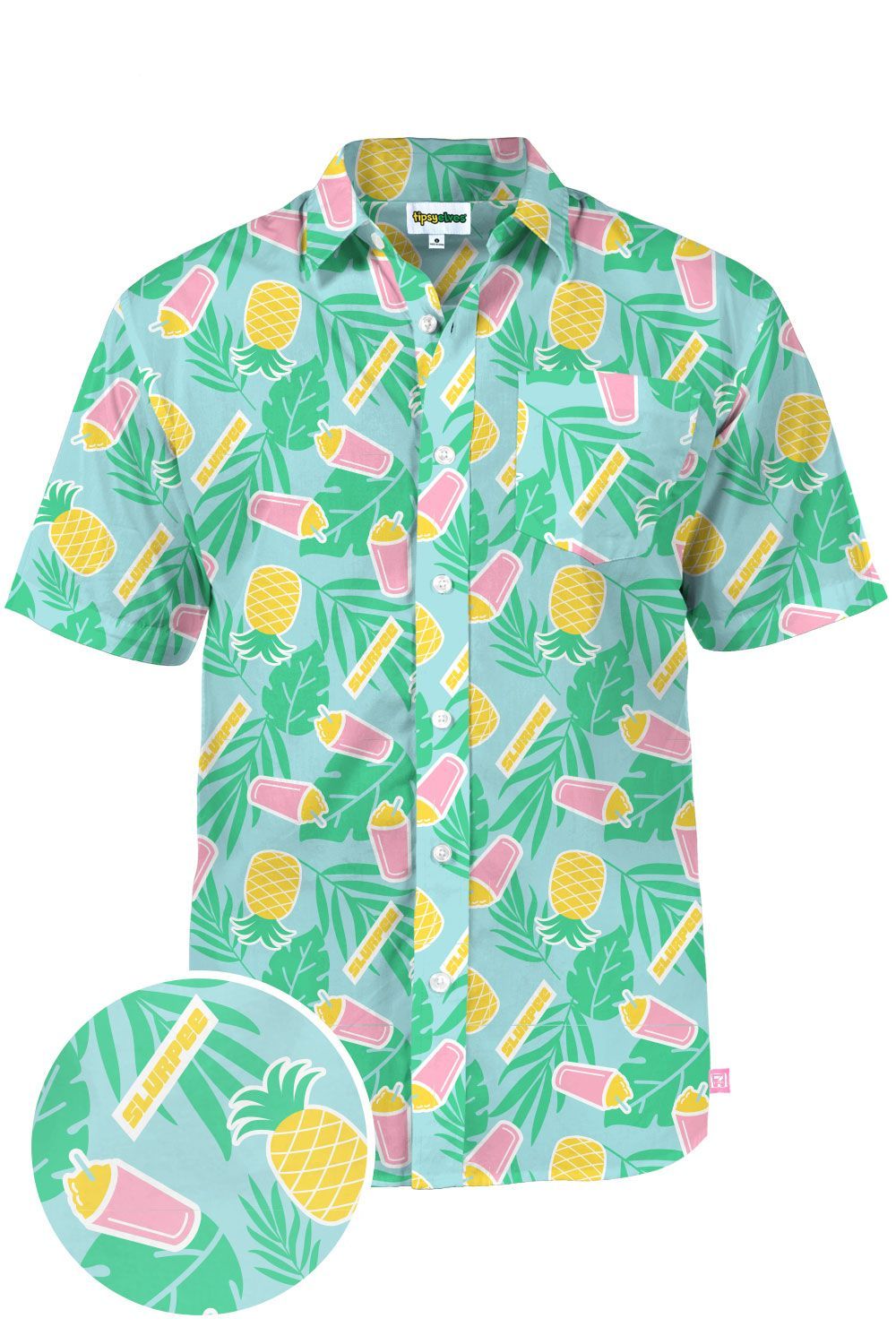 Suns Out Slurpees Green Amazing Design Hawaiian Shirt