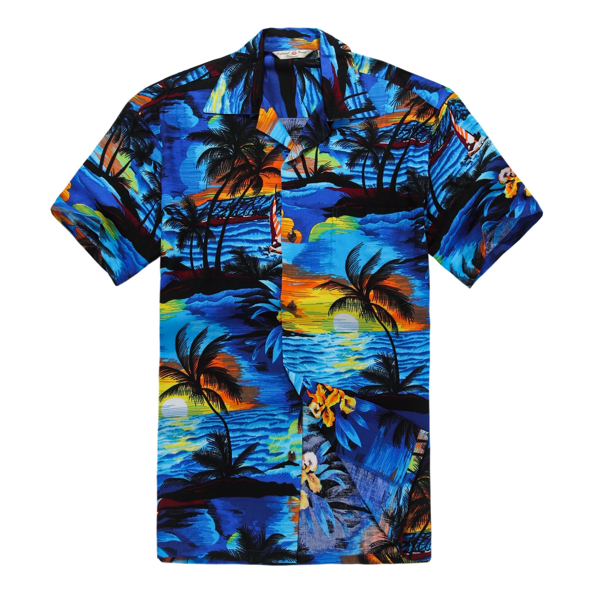 Sunset Blue Awesome Design Hawaiian Shirt