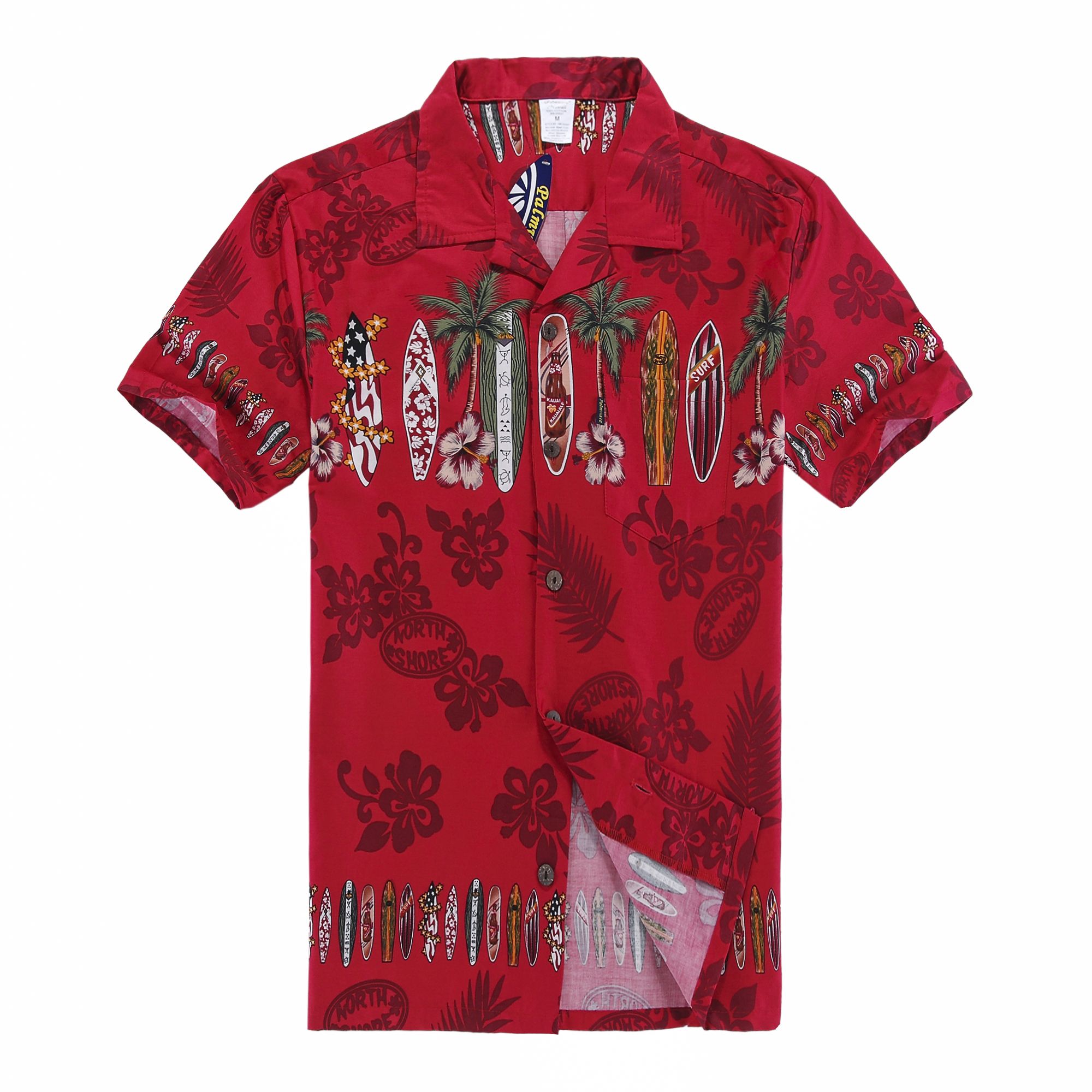 Surf Red Awesome Design Hawaiian Shirt
