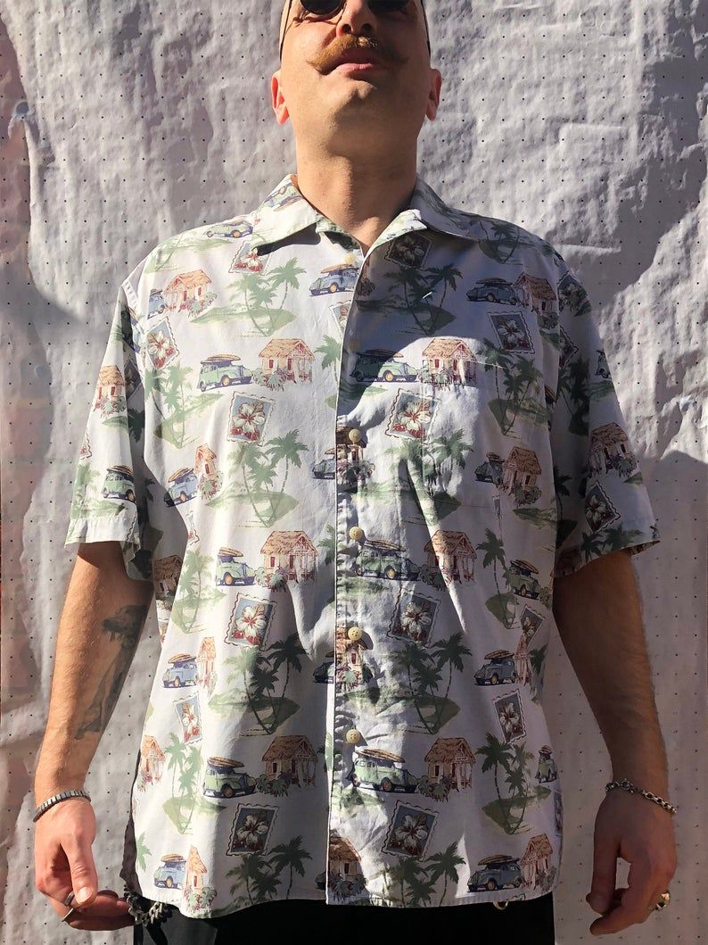 Surf Trip Multicolor Nice Design Hawaiian Shirt