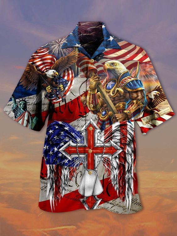 Symbol Colorful Awesome Design Hawaiian Shirt