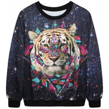 TIGER SPACE HIGH 3D SWEATER