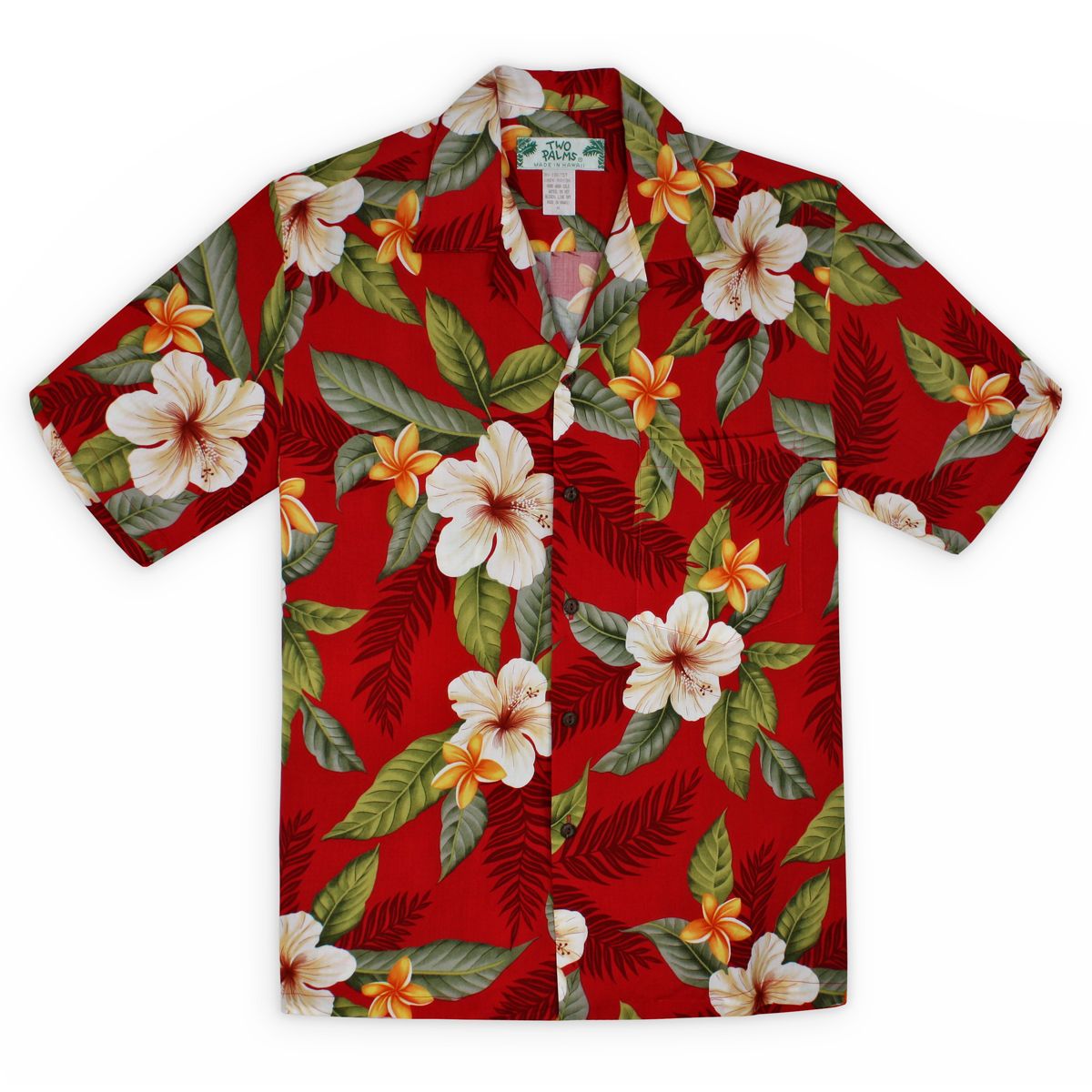 Tahitian Magic Red High Quality Hawaiian Shirt