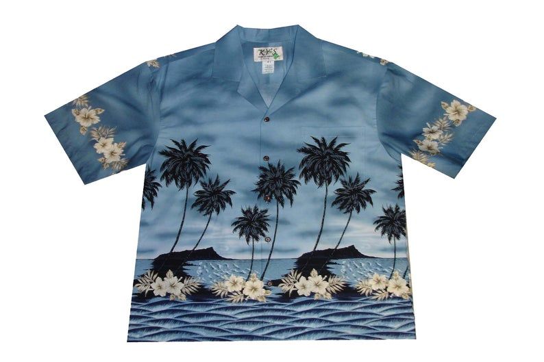 The Beach Blue Amazing Design Hawaiian Shirt
