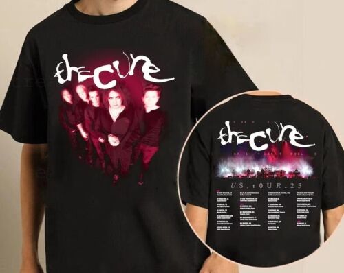 The Cure 2023 North American Tour Dates T-shirt 1 The Cure 2023 North American Tour Dates T-shirt