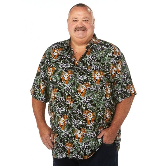 Tiger Black Unique Design Hawaiian Shirt