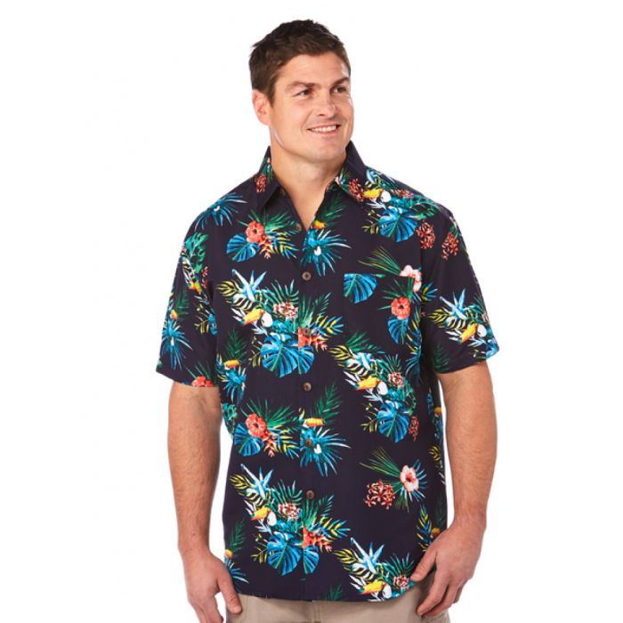 Toucan Black Awesome Design Hawaiian Shirt