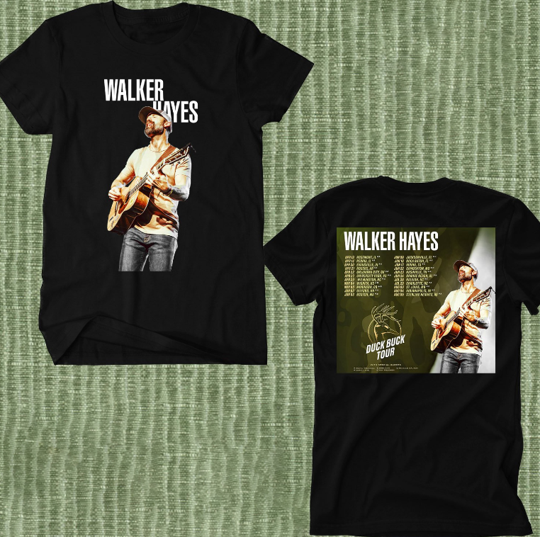 Tour 2023 Walker Hayes Duck Buck Usa Tour shirt