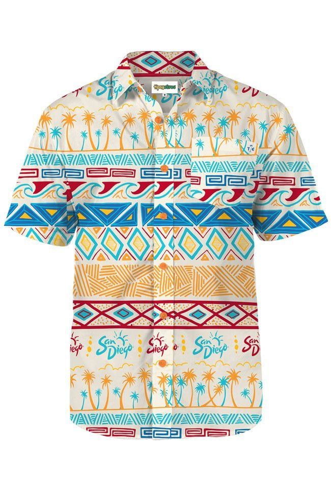 Tribal Colorful Awesome Design Hawaiian Shirt