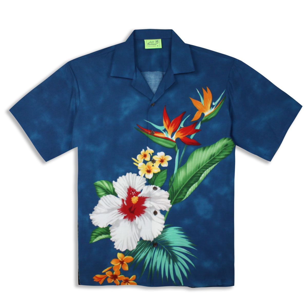 Tropic Cascade Blue Nice Design Hawaiian Shirt