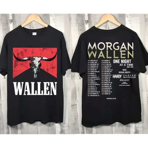 Vintage Morgan Wallen World Tour 2023 Shirts