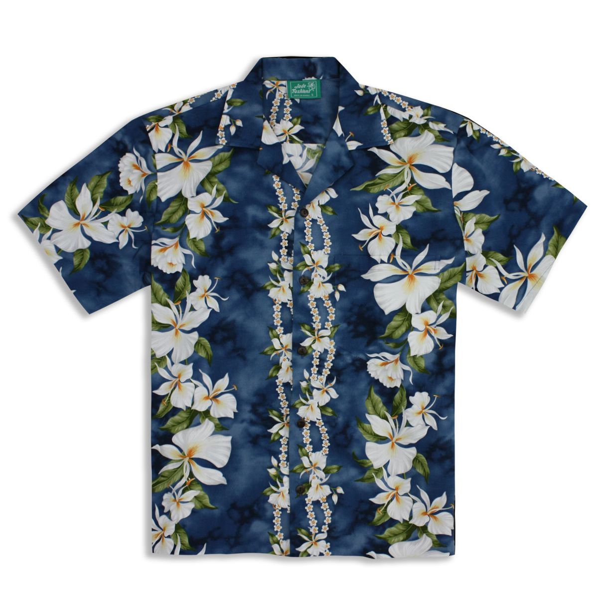 White Ginger Garden Blue Amazing Design Hawaiian Shirt