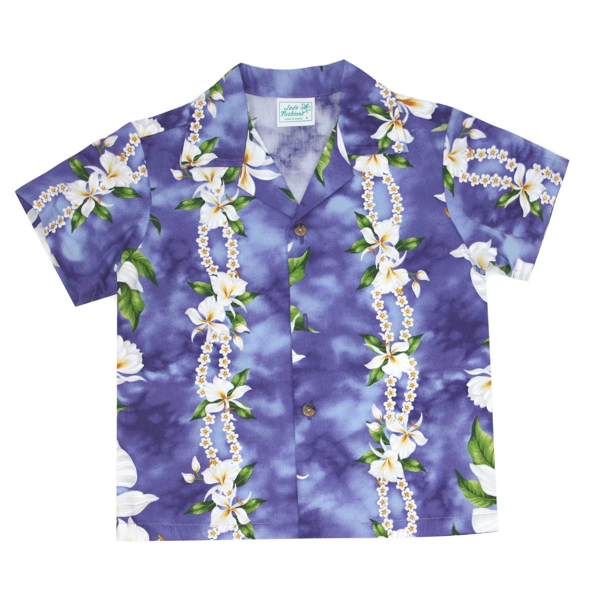 White Ginger Garden Purple High Quality Hawaiian Shirt