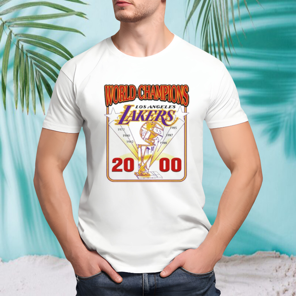 World Champions Los Angeles Lakers shirt