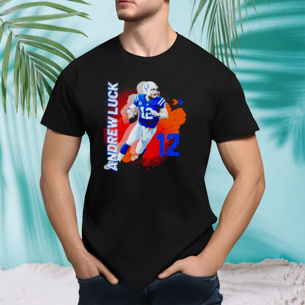 Andrew Luck 12 football shirt