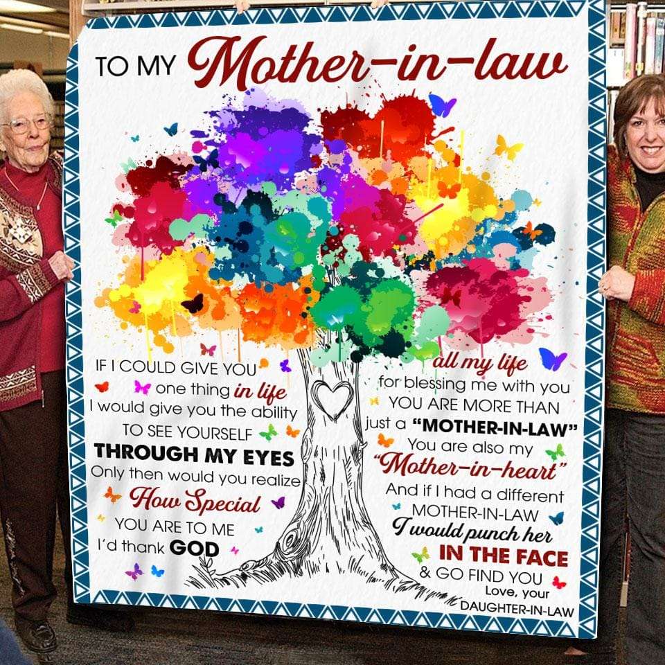 Banket Daughter-In-Law To Mother-In-Law Art Tree Water Painting