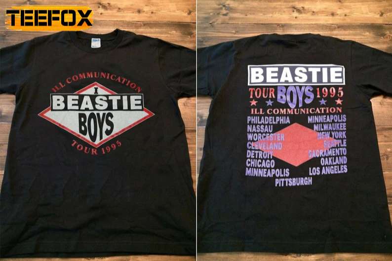 Beastie Boys Ill Communication Tour Vintage 1995 T-Shirt