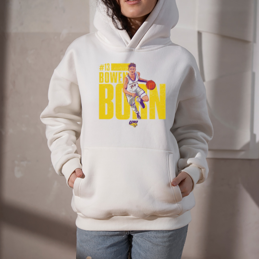 Bowen Born Northern Iowa Illustration shirt 5 Hoodie
