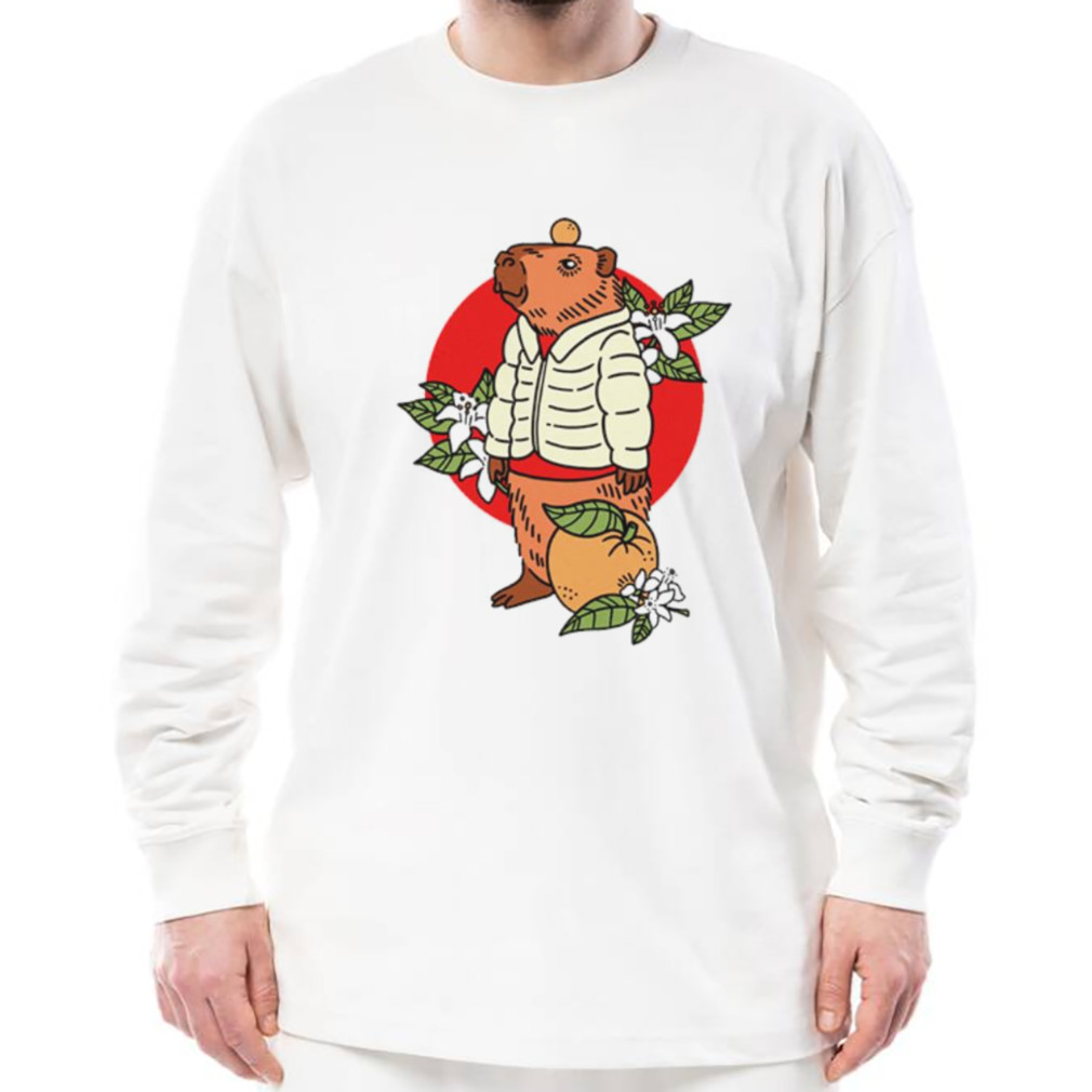 Capybara Oranges shirt 3 Longsleeve shirt
