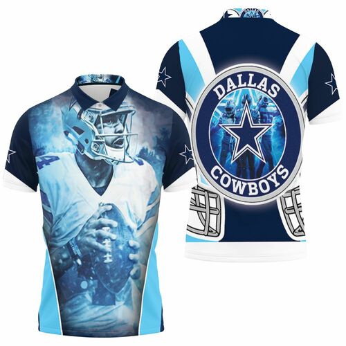 Chidobe Awuzie #24 Dallas Cowboys Nfc East Division Champions Super Bowl 3D All Over Print Polo Shirt