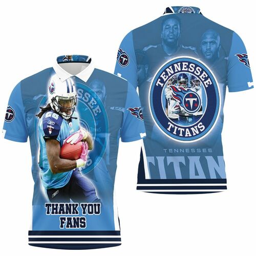 Chris Johnson #28 Tennessee Titans Super Bowl Afc South Division Champions 3D All Over Print Polo Shirt