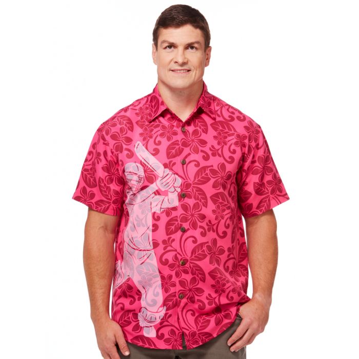 Cricket Pink High Quality Hawaiian Shirt 1 Cricket Pink High Quality Hawaiian Shirt