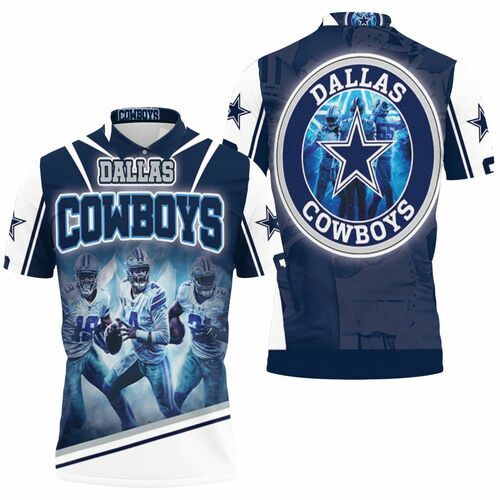 Dallas Cowboys Super Bowl Nfc East Division For Fans 3D All Over Print Polo Shirt