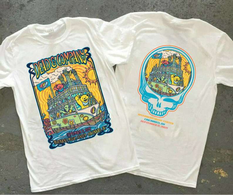 Dead And Company Cincinnati Oh Riverbend Music Center Unisex T-Shirt Grateful Dead