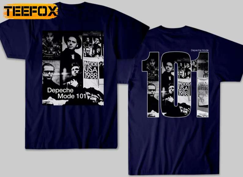 Depeche Mode Vintage 1988  Depeche Mode 101 Tour T-Shirt