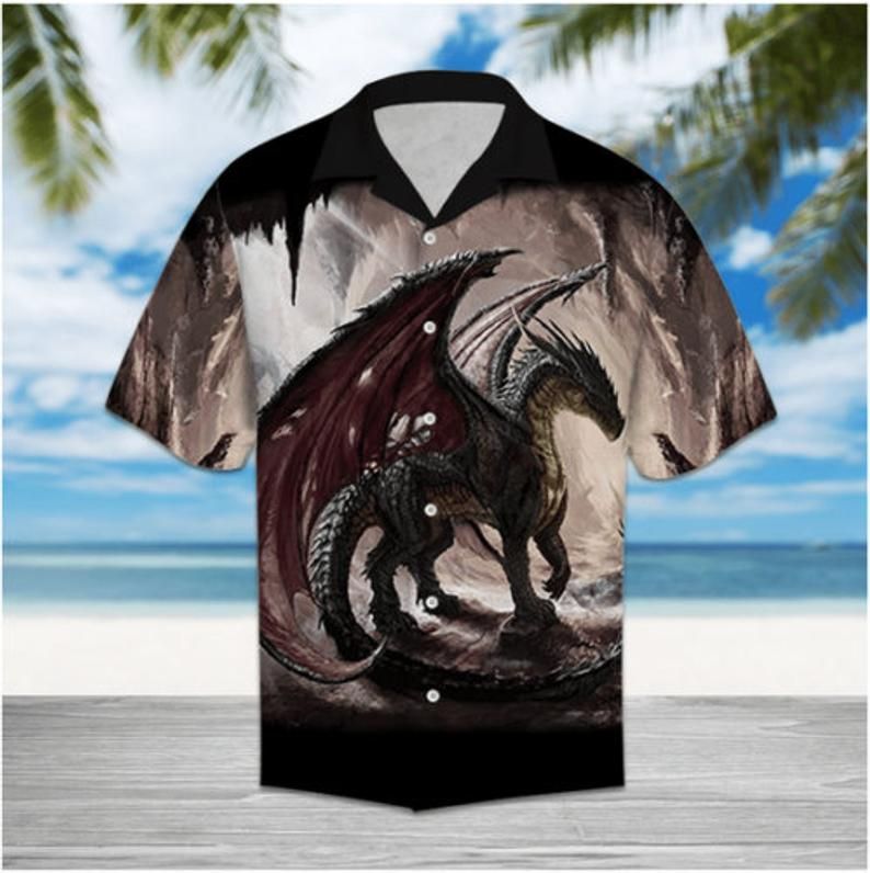 Dragon Brown Best Design Hawaiian Shirt 1 Dragon Brown Best Design Hawaiian Shirt