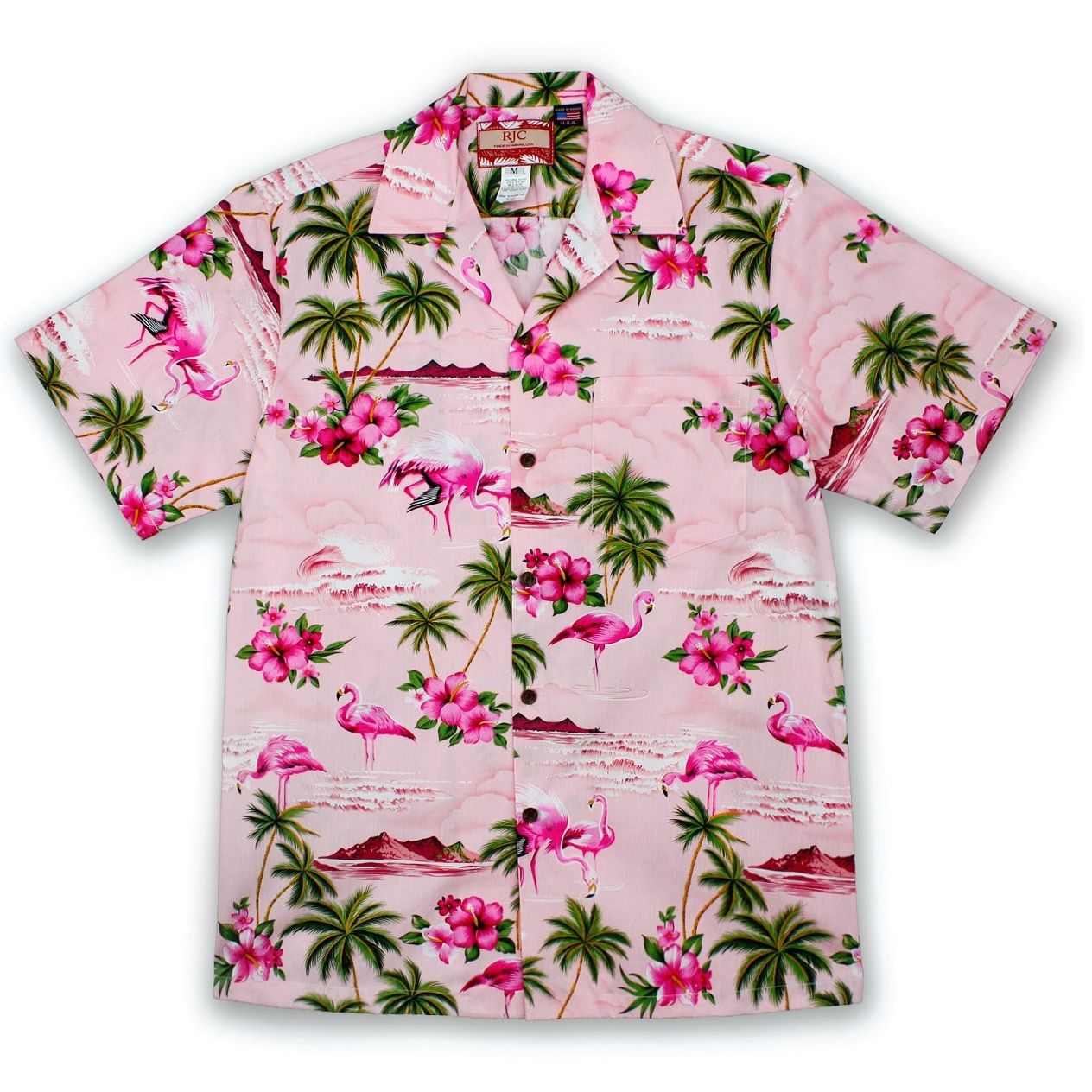 Flamingo Haven Pink Unique Design Hawaiian Shirt 1 Flamingo Haven Pink Unique Design Hawaiian Shirt