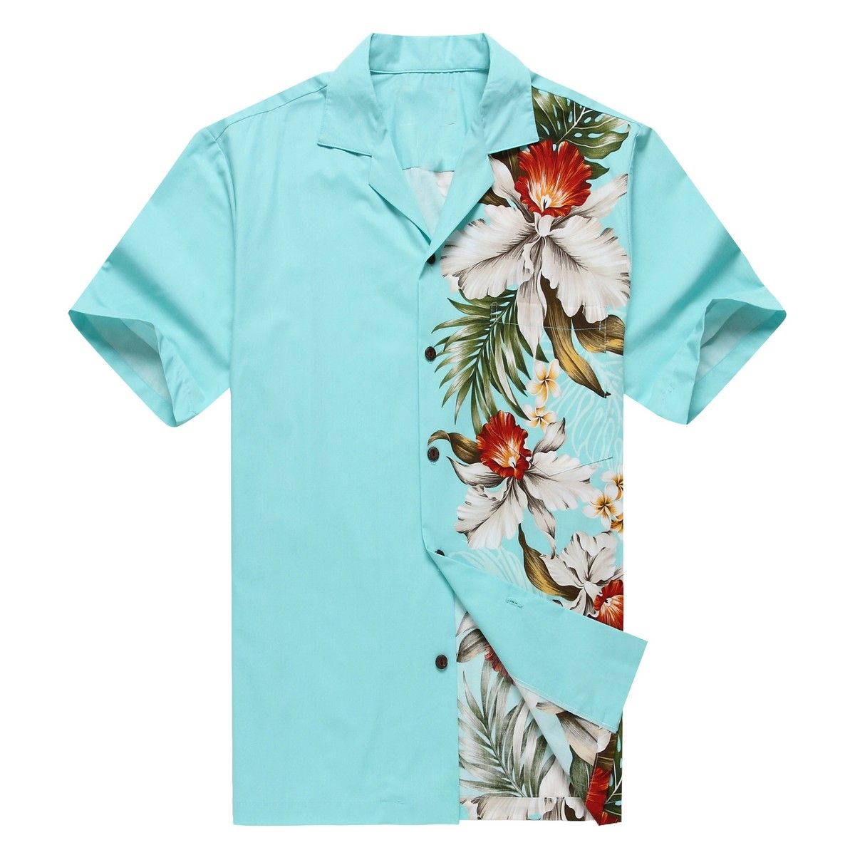 Floral Blue Unique Design Hawaiian Shirt 1 Floral Blue Unique Design Hawaiian Shirt