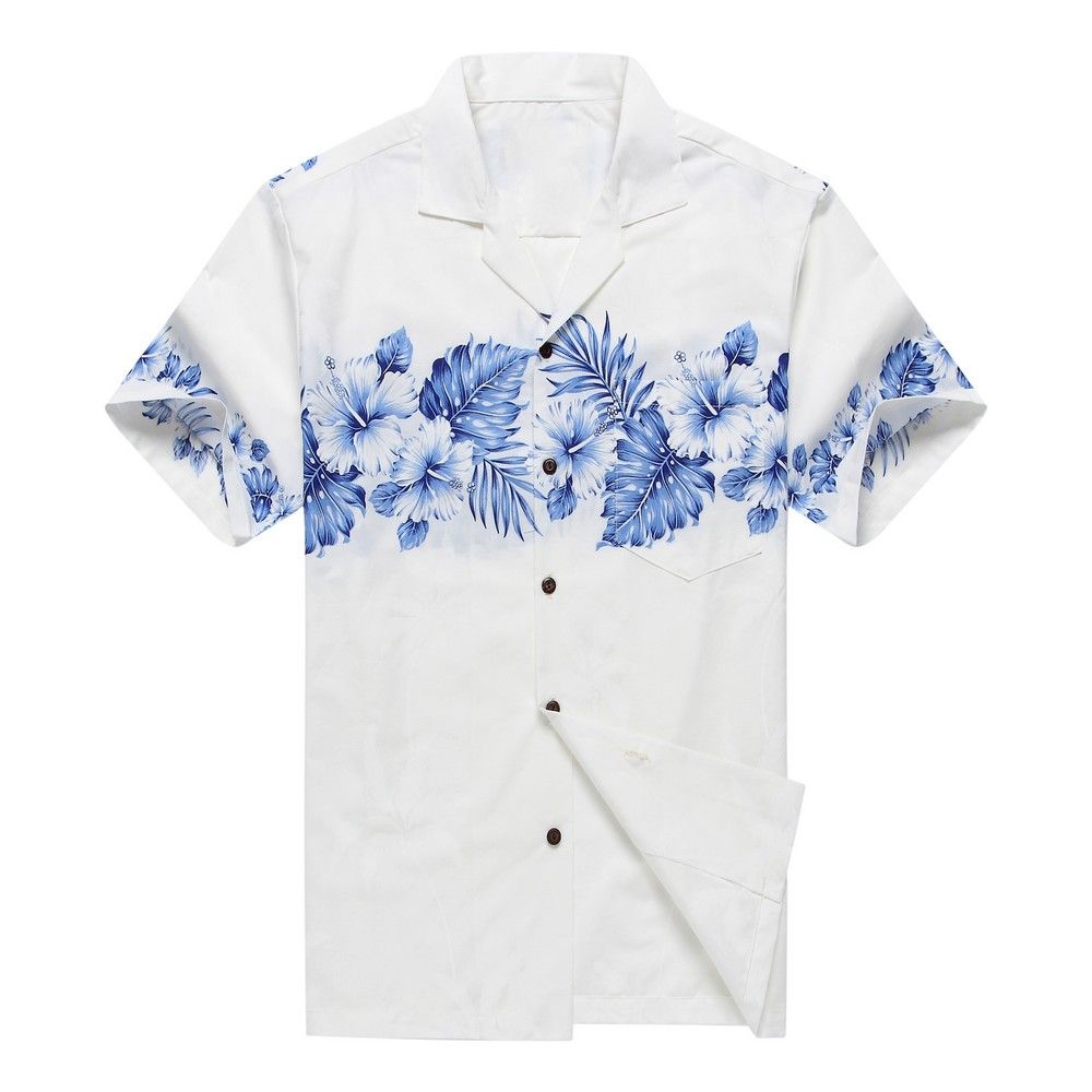 Floral White Awesome Design Hawaiian Shirt 1 Floral White Awesome Design Hawaiian Shirt