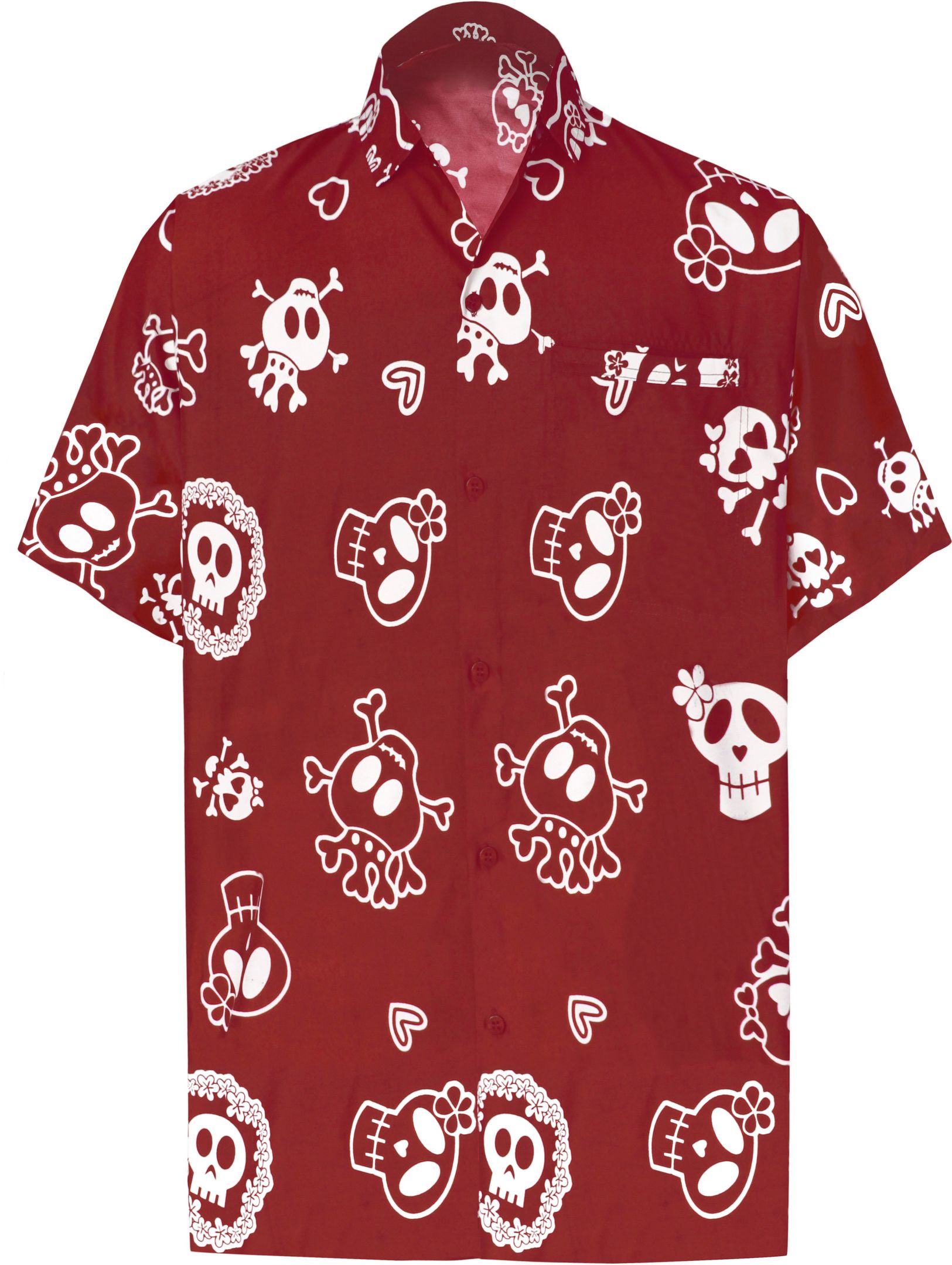 Funky Casual Red Nice Design Hawaiian Shirt 1 Funky Casual Red Nice Design Hawaiian Shirt
