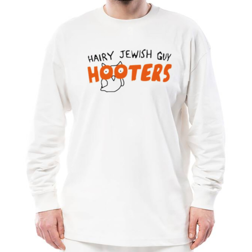 Hairy jewish guy hooters shirt 3 Longsleeve shirt