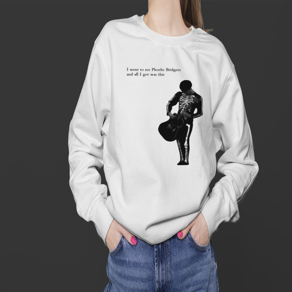 I went to see phoebe bridgers and all I got was this shirt 4 Sweater