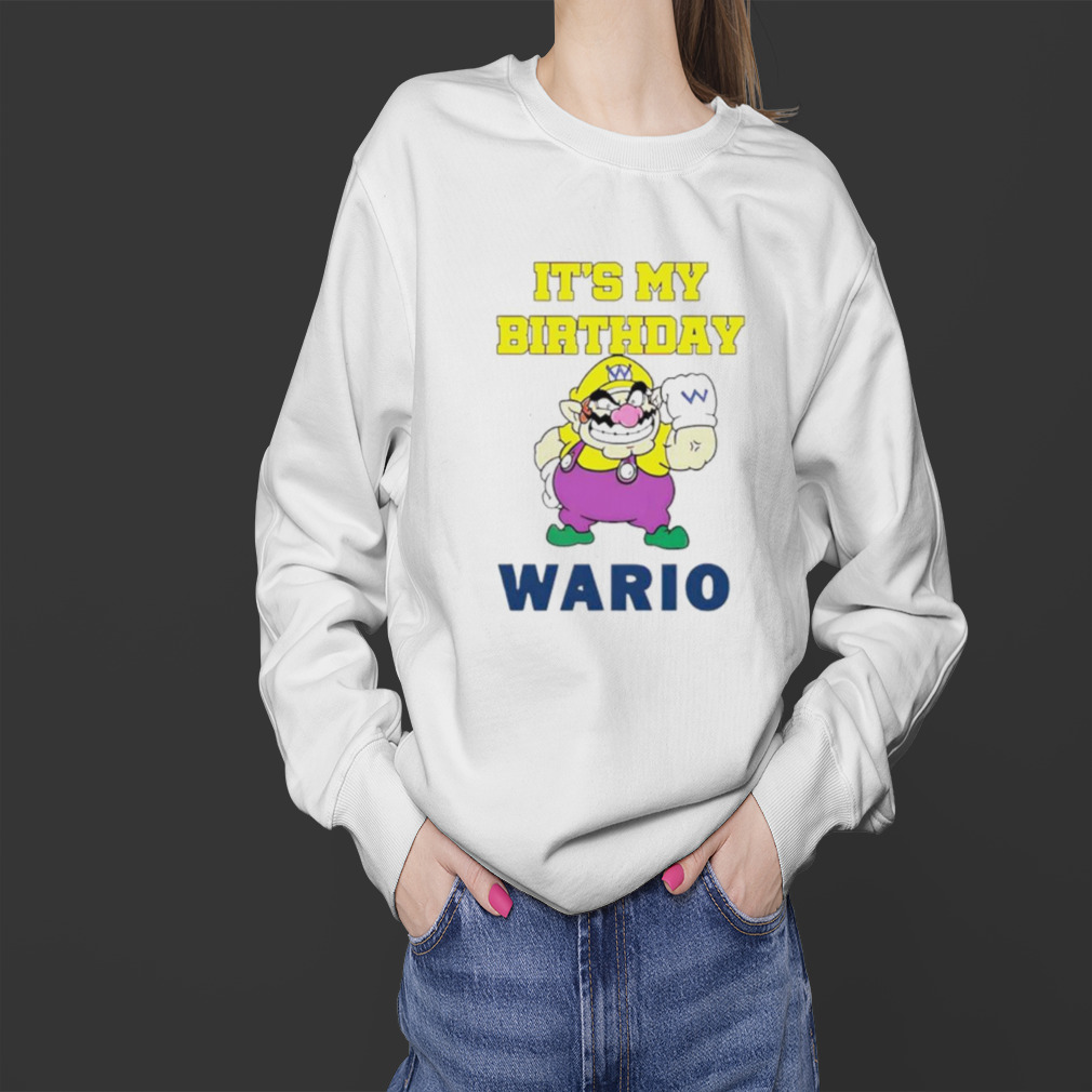 It’s my birthday wario shirt 4 Sweater