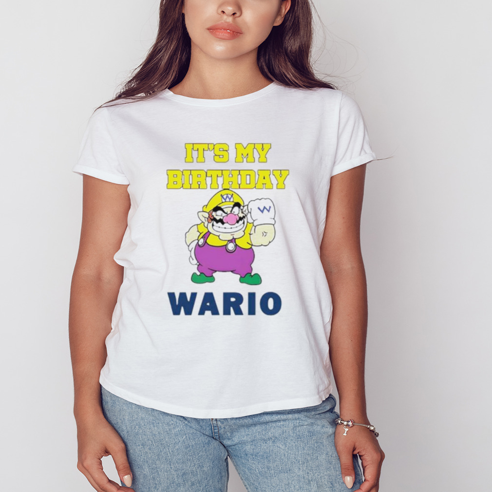 It’s my birthday wario shirt 2 Women's shirt