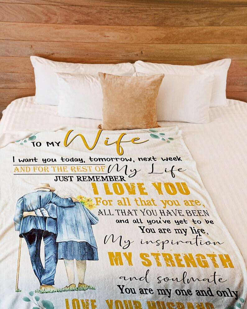Just Remember Love You To My Wife Blanket Personalized Gift For Wife