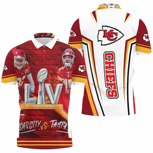 Kansas City Chiefs Vs Tampa Rays Buccaneers Super Bowl Afc West Division 3D All Over Print Polo Shirt 1 Kansas City Chiefs Vs Tampa Rays Buccaneers Super Bowl Afc West Division 3D All Over Print Polo Shirt