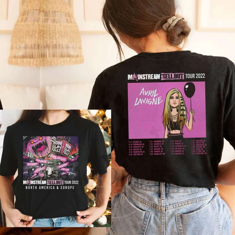 Machine Gun Kelly Mainstream Sellout Tour 2022 T-Shirt
